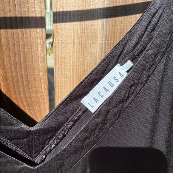 Anthropologie - LACAUSA santi jumpsuit black - size small - Picture 2 of 8